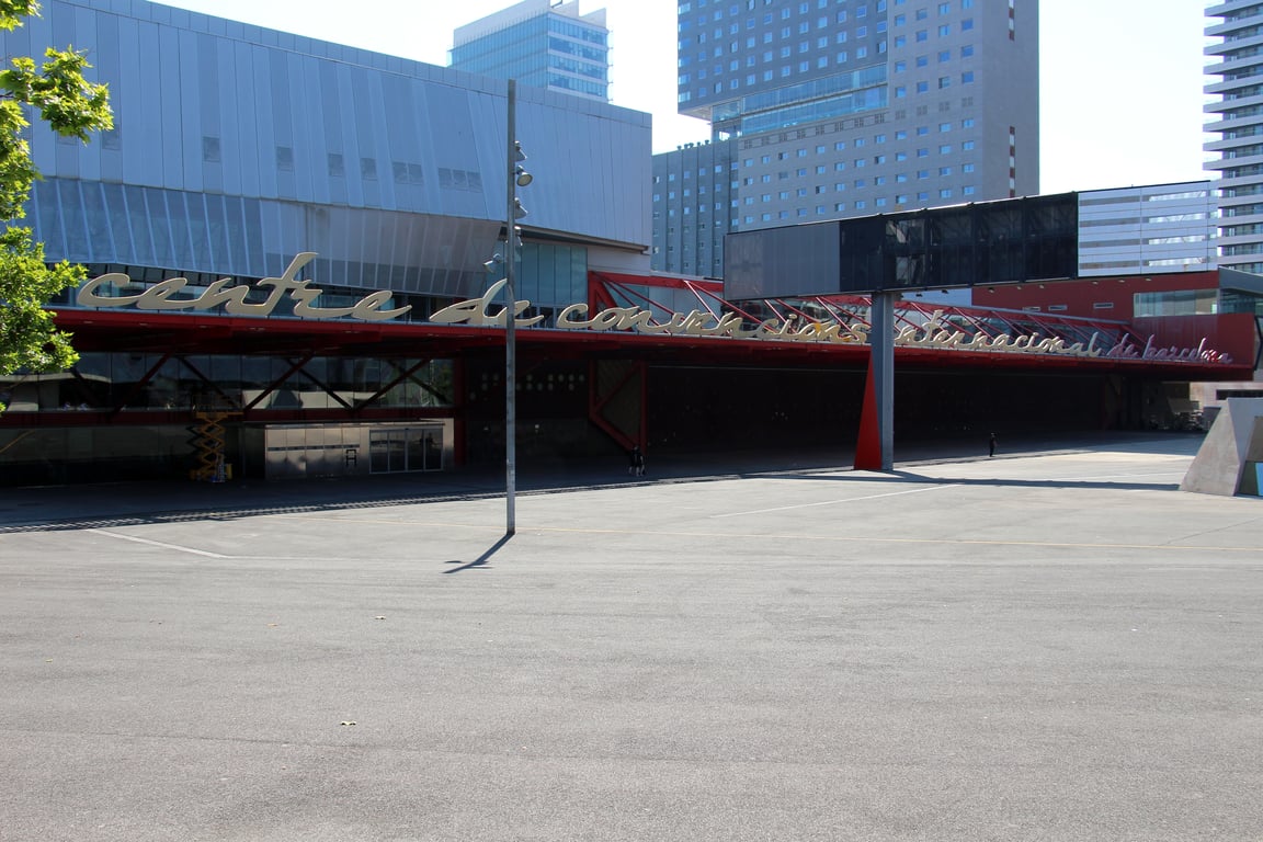 Acceso del CCIB durante la celebración del congreso tecnológico