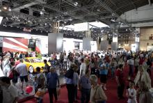 Acceso a Fira Montjuïc durante el día de cierre de MIRA 2025