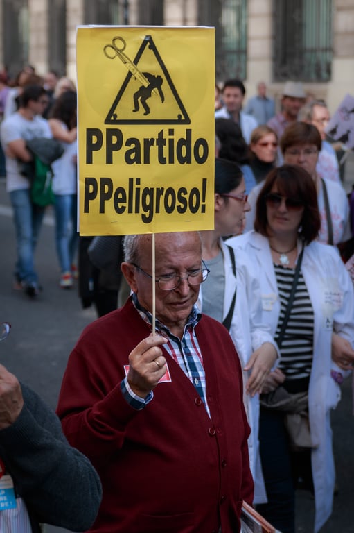 Movilizaciones por la sanidad pública reúnen hoy a miles en toda España
