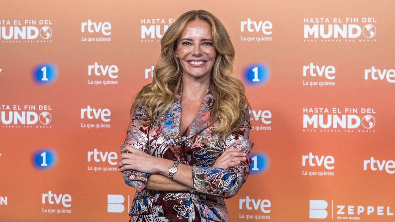 Paula Vázquez en el photocall de 'Hasta el fin del mundo'