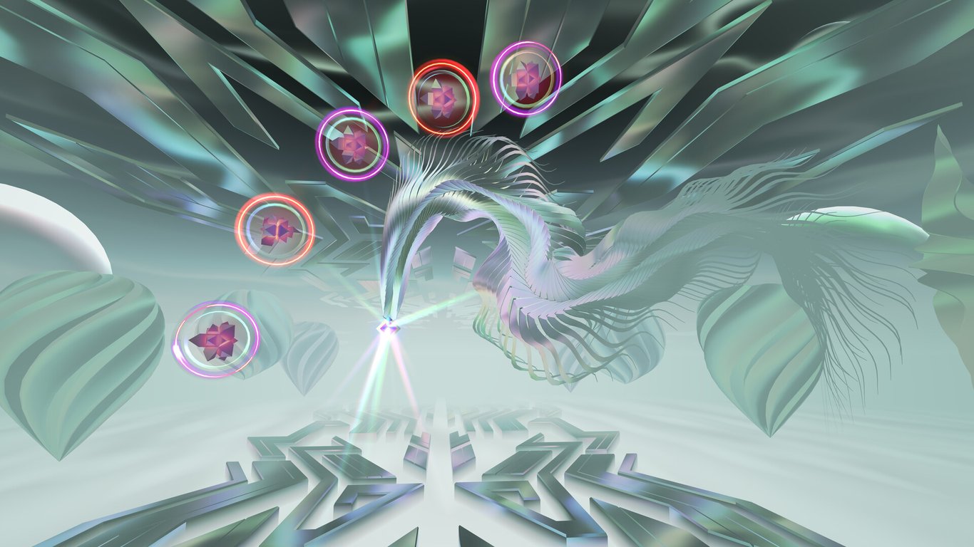 Captura de Thrasher con la anguila espacial en una fase del lanzamiento en PC