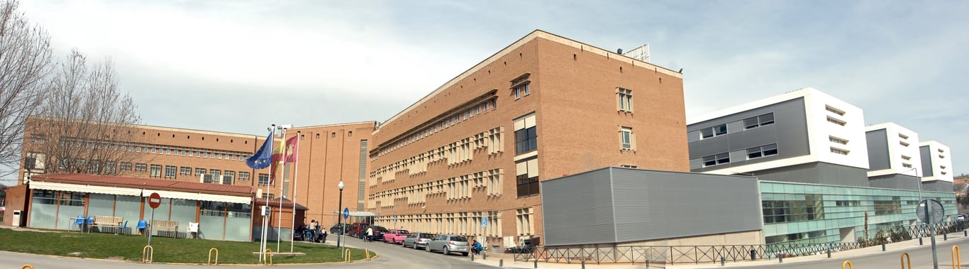 Fachada del Hospital Nacional de Parapléjicos de Toledo, sede del preestreno