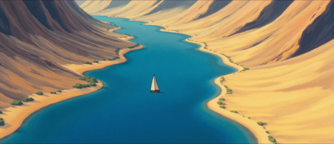 Landscape created with Iliad