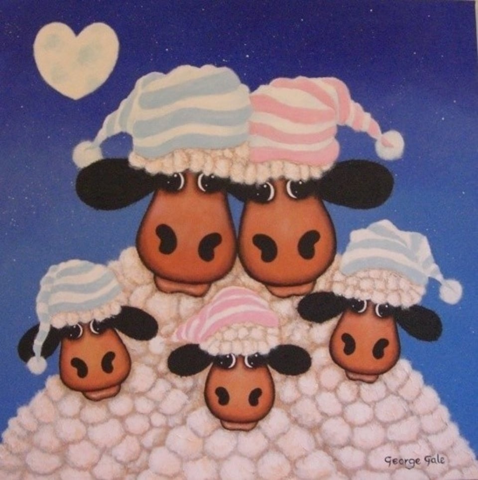 数着绵羊更睡不着