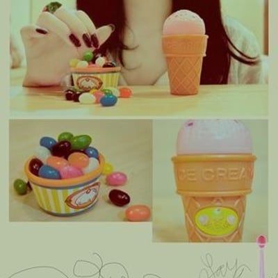 淡淡的柔和色彩