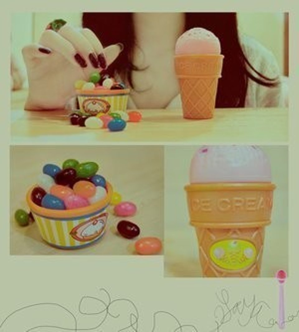 淡淡的柔和色彩