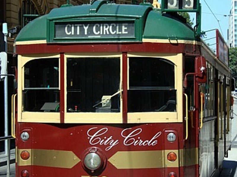 Tram in Melbourne