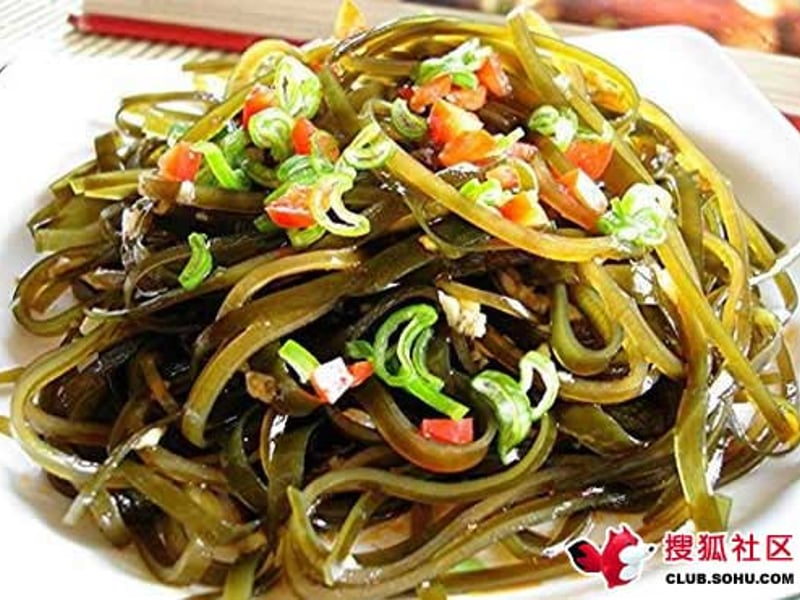 凉拌海带丝 酸的