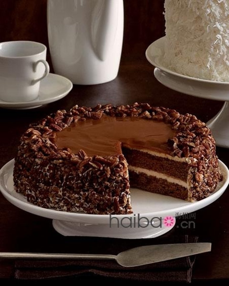 喝咖啡的时候吃蛋糕