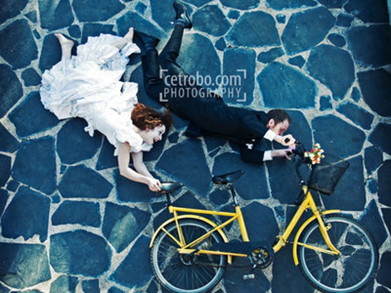 和老公一起玩WII