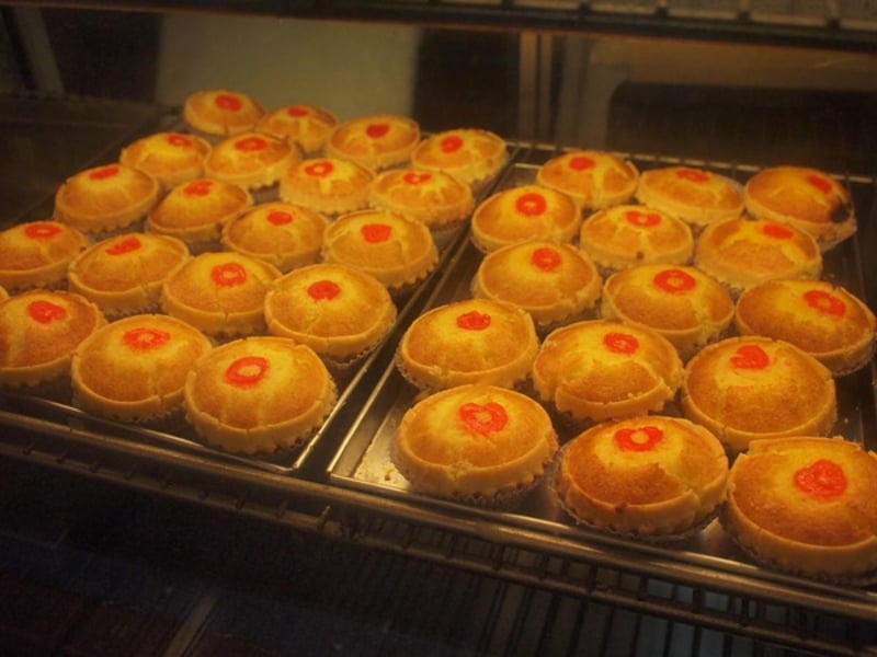 刚出炉的面包和点心