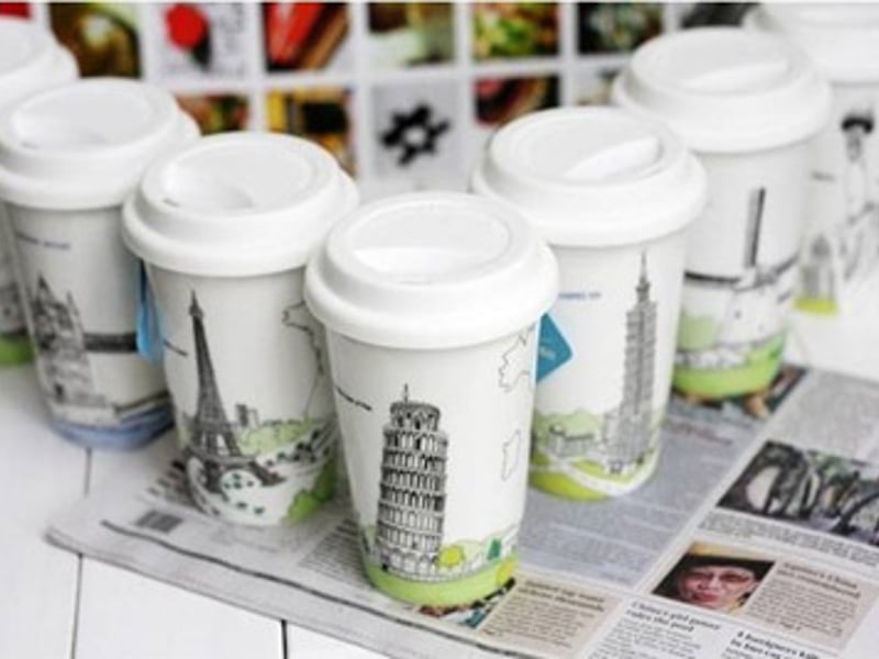 星巴克KAKIKAKI风景杯