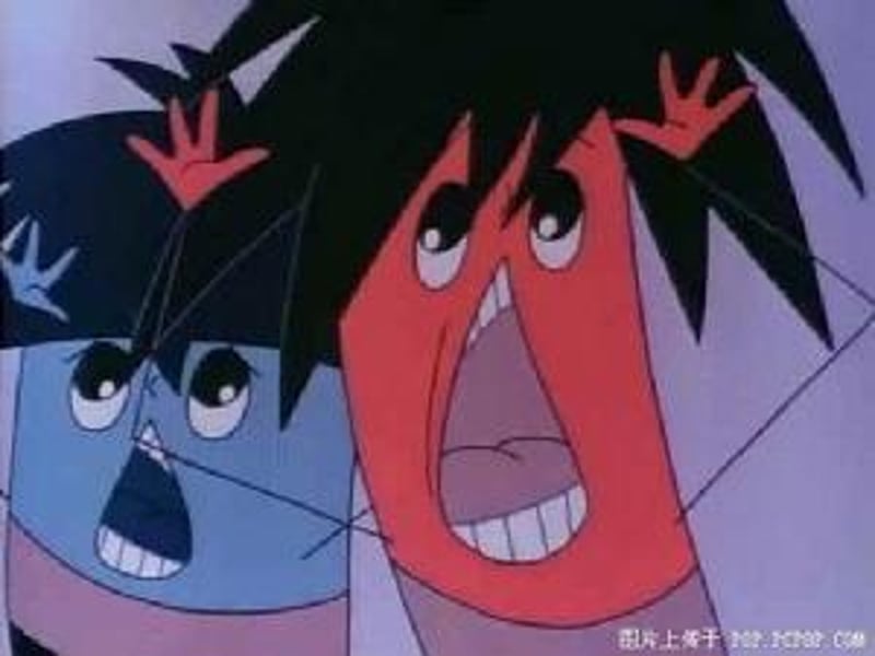 小红脸和小蓝脸