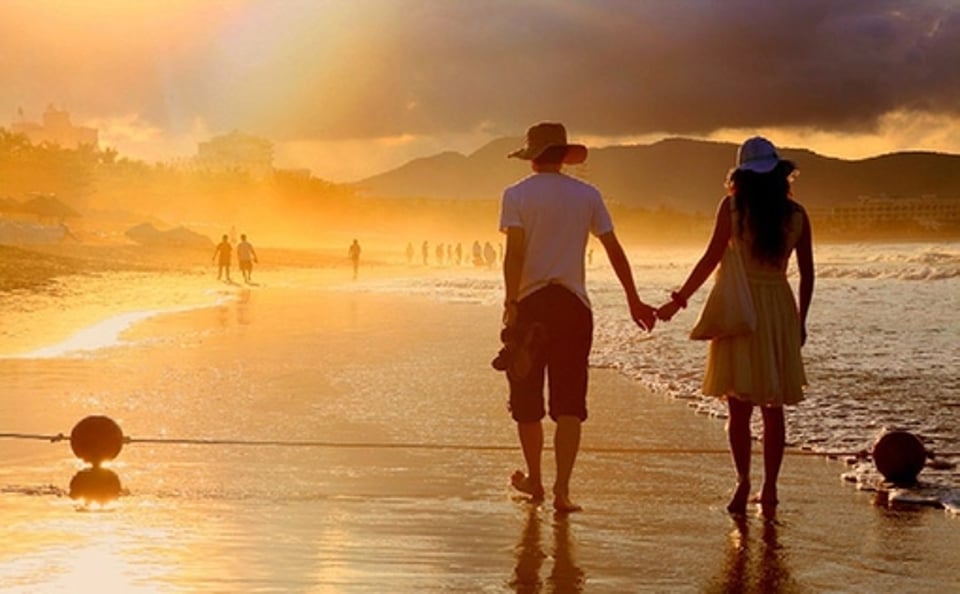 和心爱的人在一起很久很久