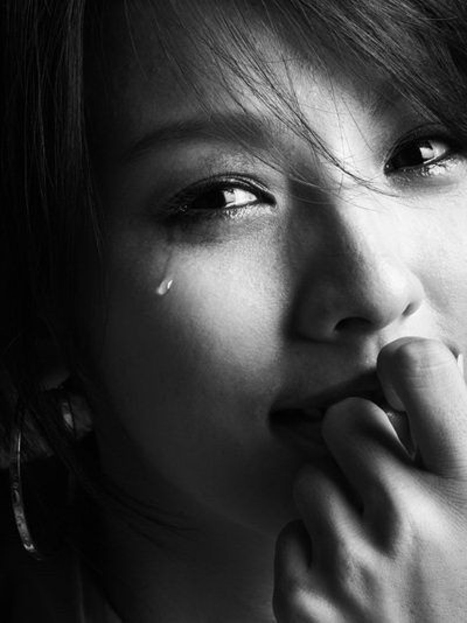 哭的时候照一照镜子