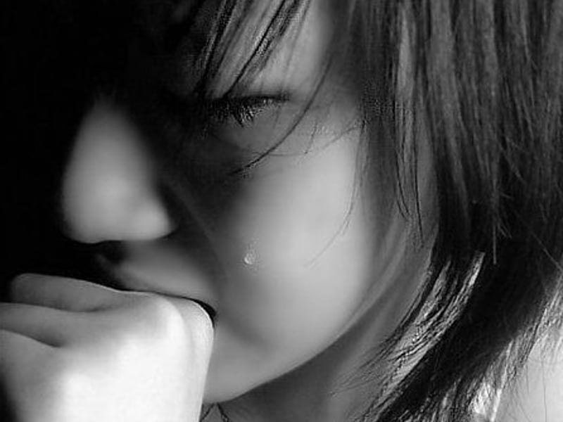 洗澡的时候听歌放声大哭