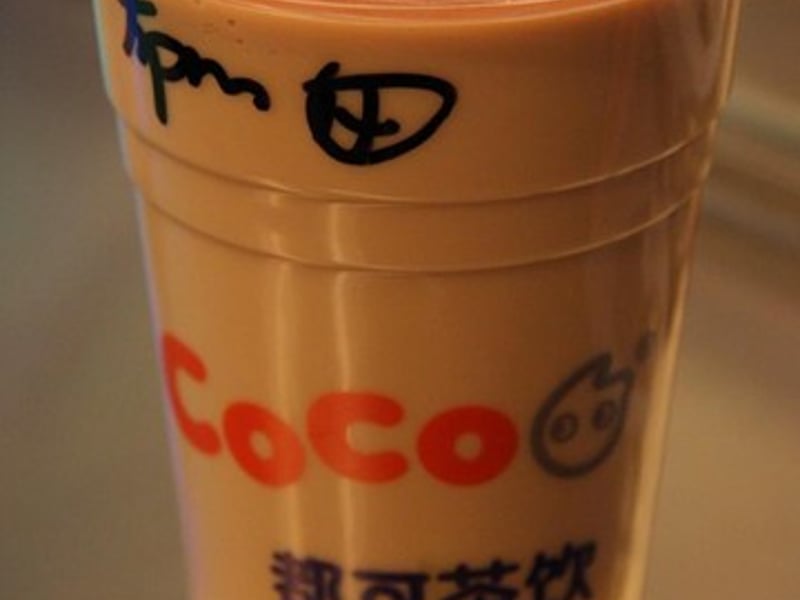 CoCo半糖布丁奶茶