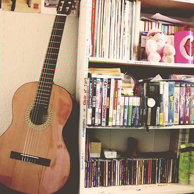 拥有一个大书架