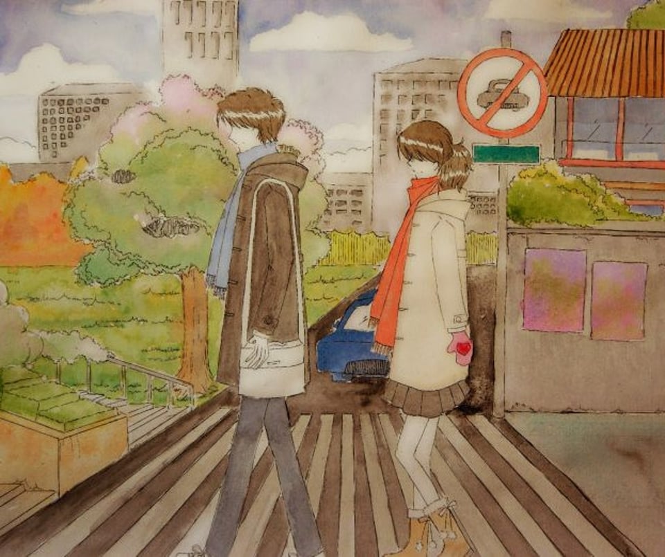 喜欢走在你身后