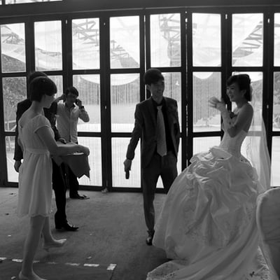 给好姐妹当伴娘