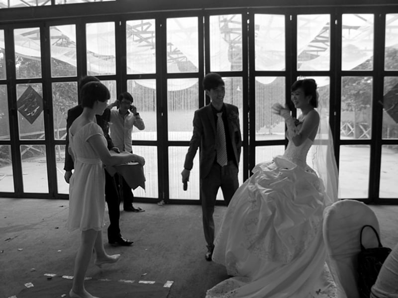 给好姐妹当伴娘