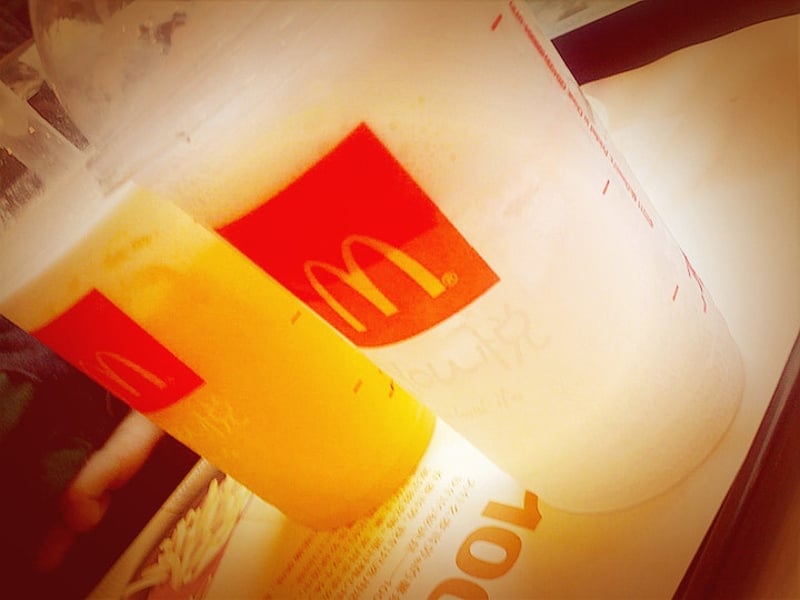 和你在麦当劳写作业