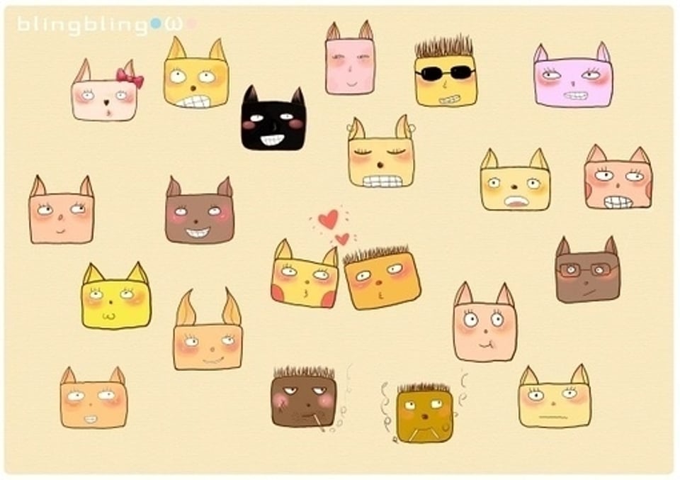 情绪多了表情不够用