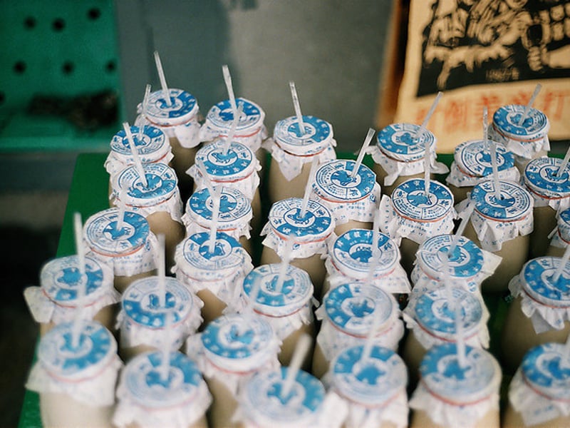 每晚一杯的奶白色液體我也漸漸習慣了這個味