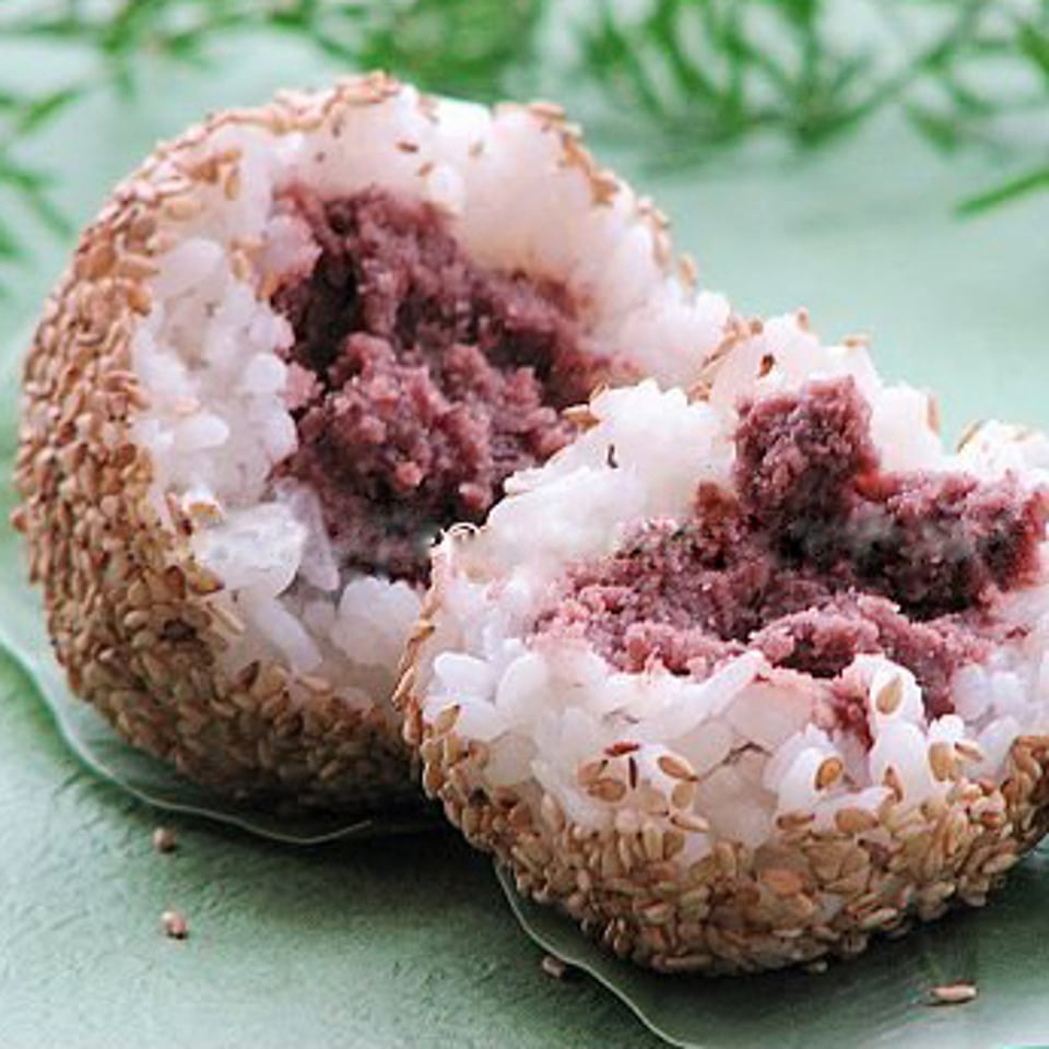 芝麻豆沙麻球 重庆就叫麻球