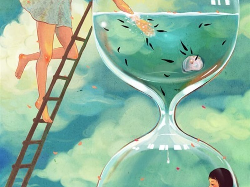 喜欢和一个很久没交心的好友聊天