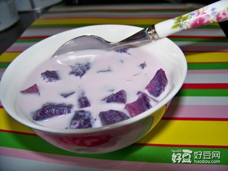 紫薯牛奶