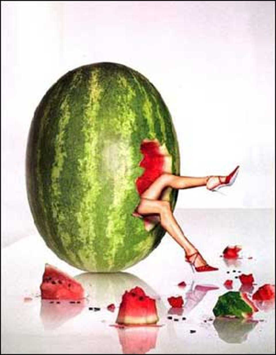 迷失在半个西瓜里