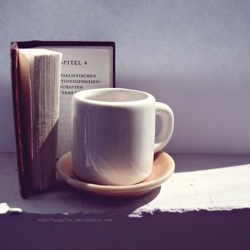 書與咖啡