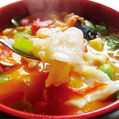 食物在锅里煮开的声音