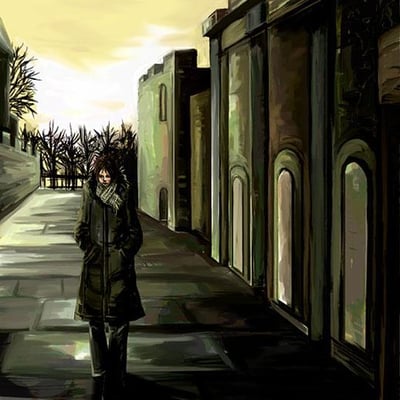 终于回到一个人