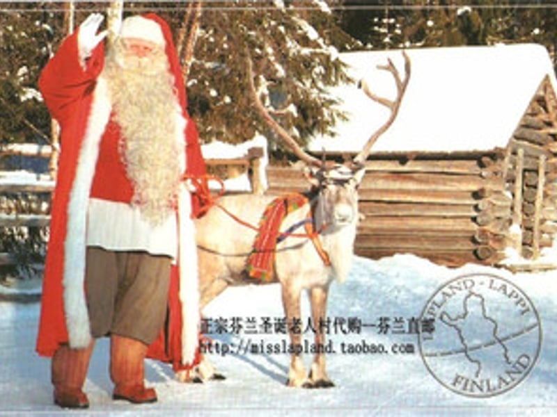 从外地邮寄的明信片