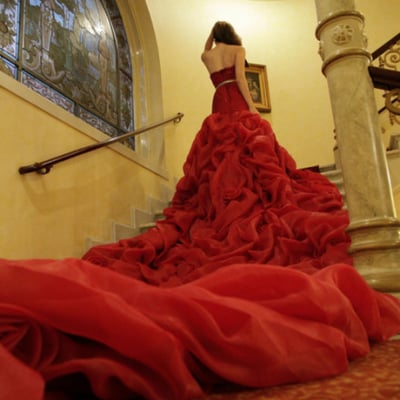 每个女孩都有一个婚纱梦