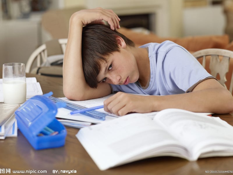 看见爱的人认真的样子