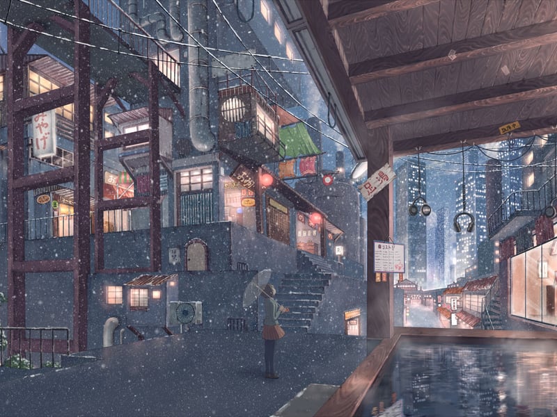 风雨中与一个值得的人聊着各自的旅行