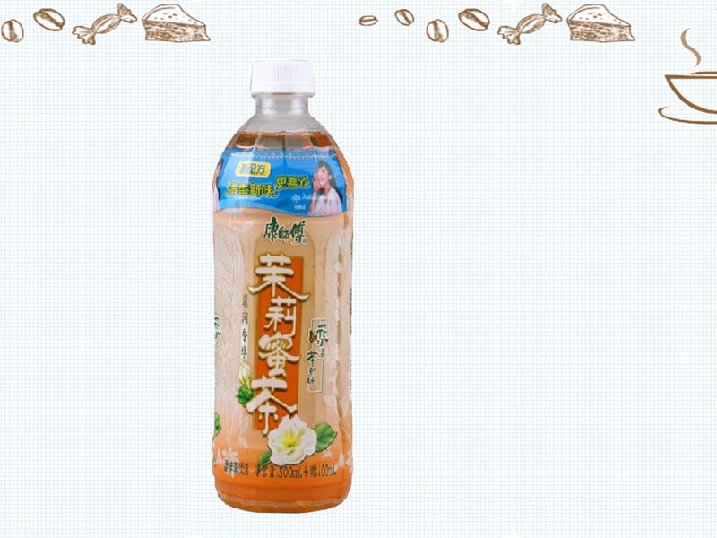 喝茉莉蜜茶