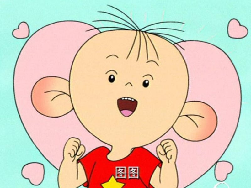 会动耳朵的小盆友