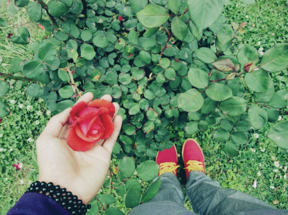 不习惯的一个人