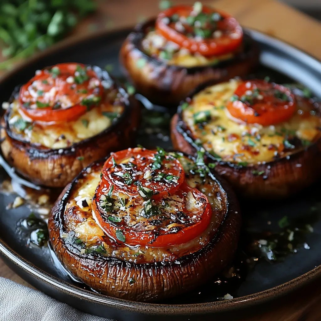 Caprese Stuffed Portobello Mushrooms: An Incredible Ultimate Recipe