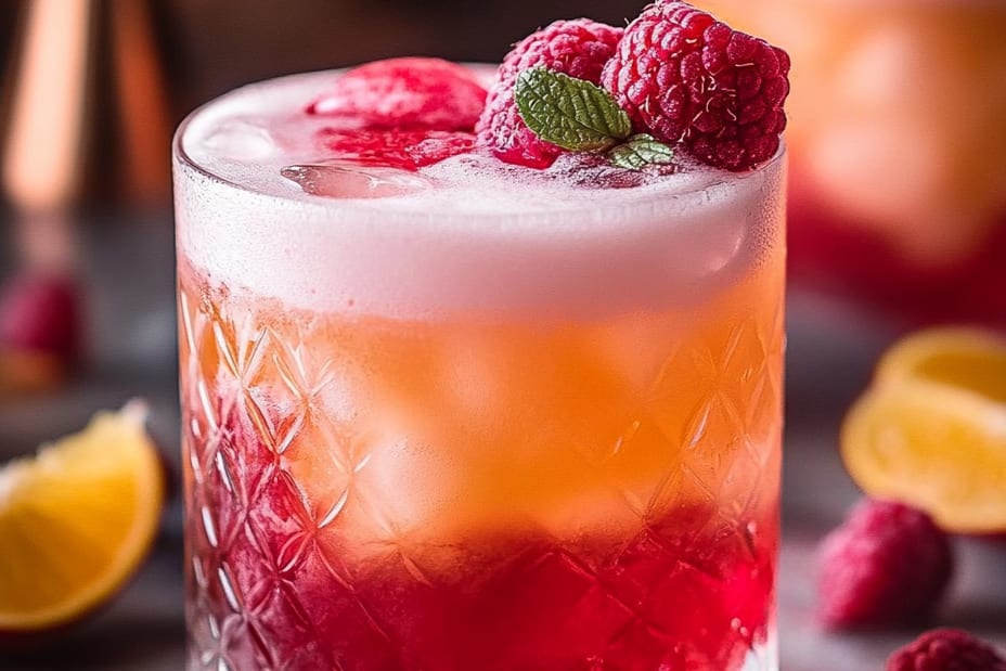 Raspberry Passionfruit Tequila Sour : Une Évasion Incroyable et Acidulée