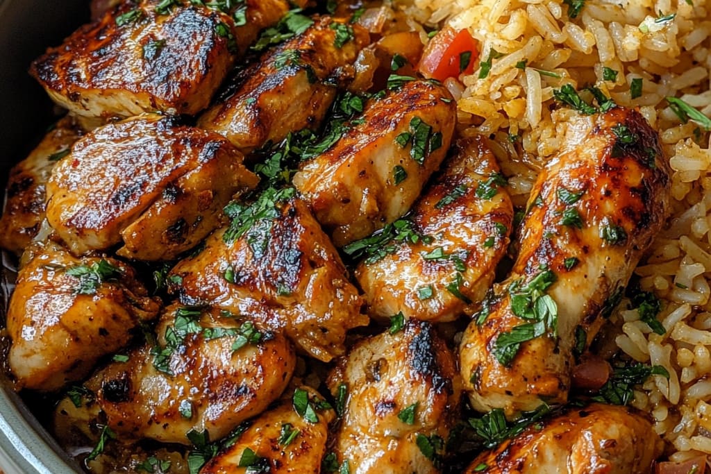 One Pot Shawarma Chicken & Rice: An Incredible 7-Step Recipe