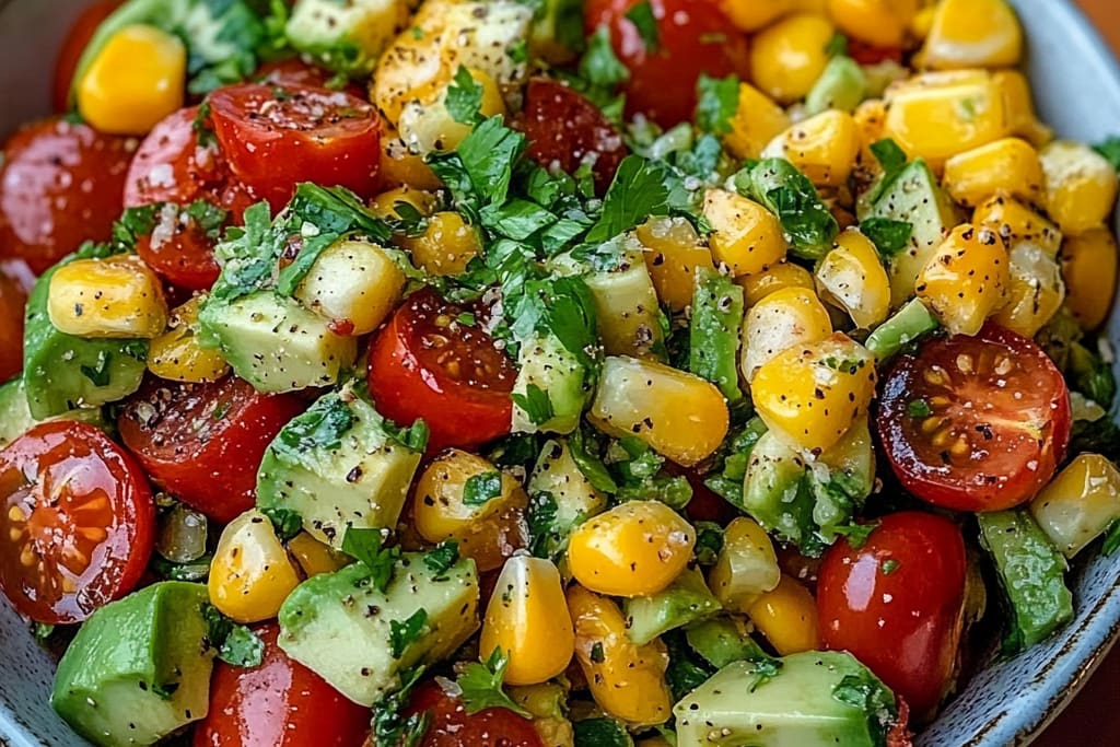 Corn Tomato Avocado Salad: An Incredible Ultimate Recipe