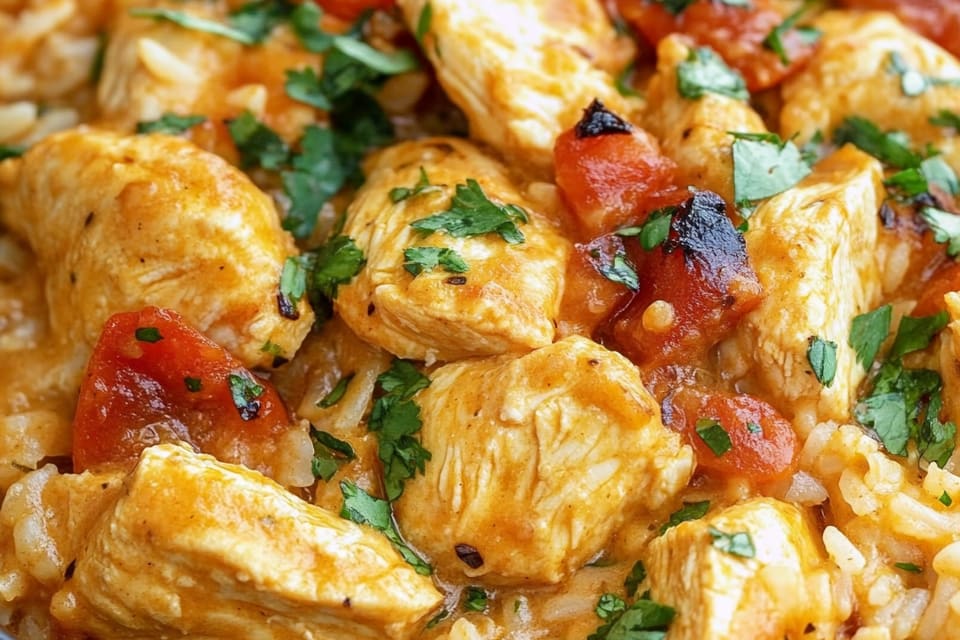 Easy One Pot Queso Chicken and Rice: An Amazing Ultimate Recipe
