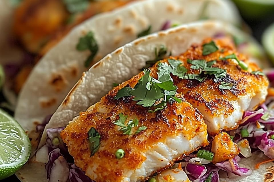 Crispy Fish Tacos with Cilantro Lime Slaw: An Incredible 7-Step Recipe