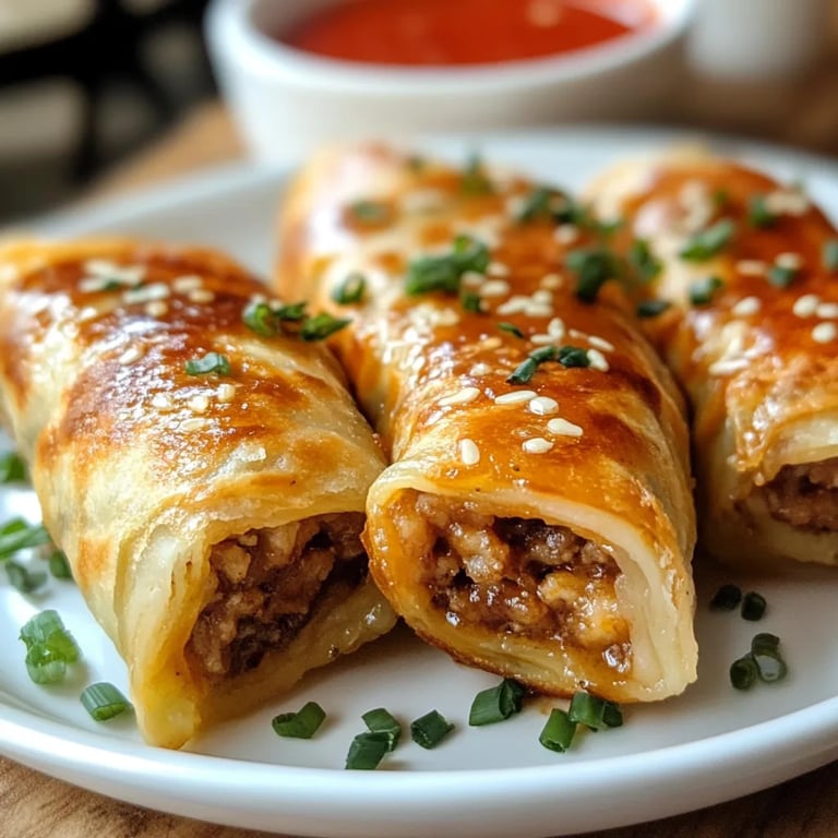 Air Fryer Cheeseburger Egg Rolls: An Incredible Ultimate Recipe