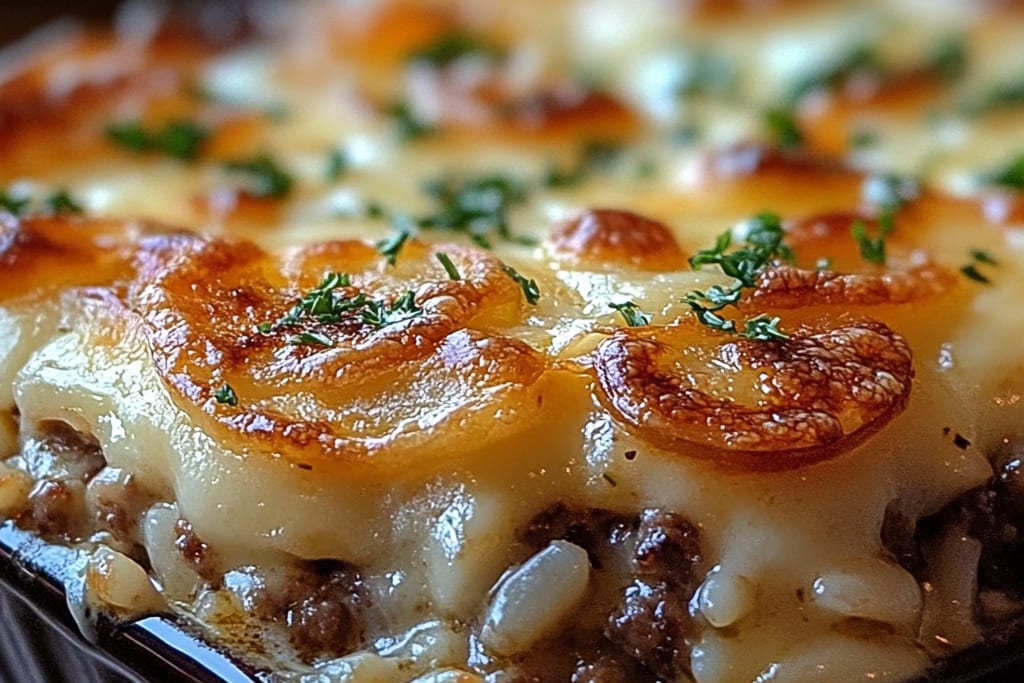 French Onion Ground Beef & Rice Casserole: An Incredible Ultimate Recipe